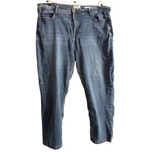 Angels Women's Plus Size Signature Convertible Denim Jeans Size 24W